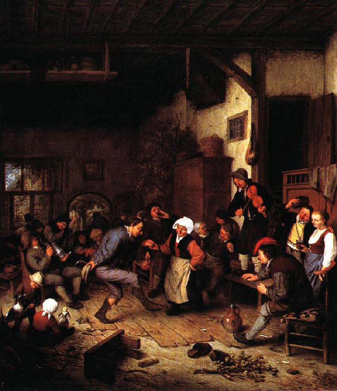Merry Makers in an Inn